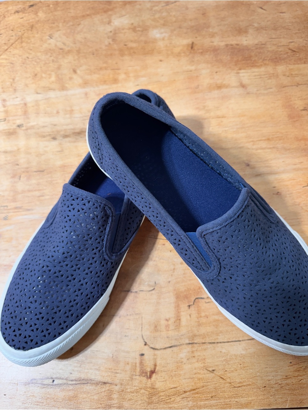 Sperry Women”s Slip-On Casual Shoes sneakers in Navy - Eyelet